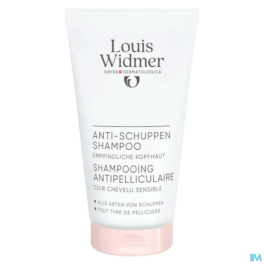 packshot van Louis Widmer Antiroosshampoo 150 ml - met parfum