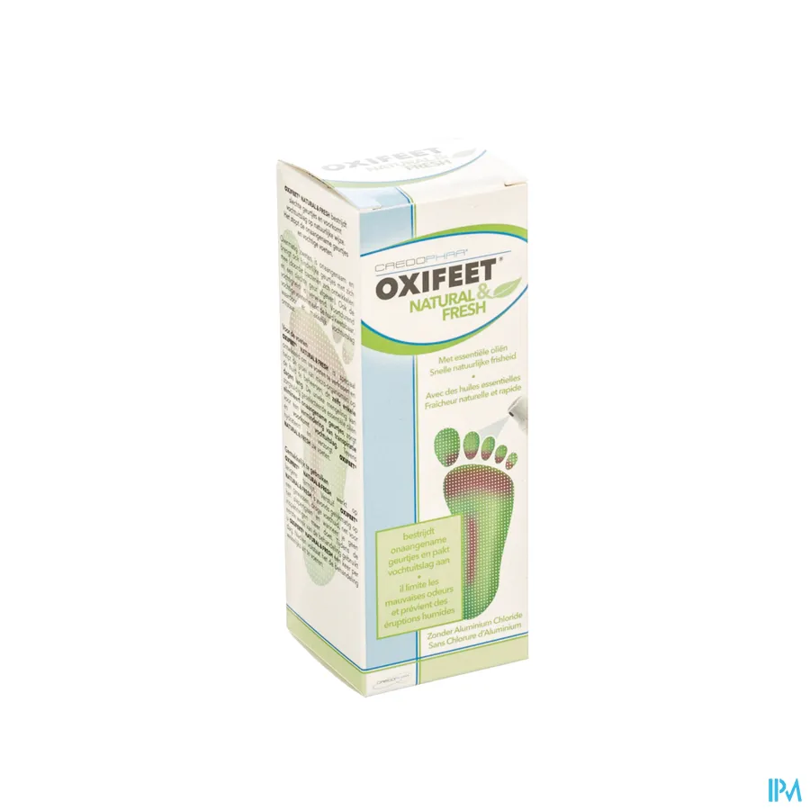 packshot van Oxifeet Natural&Fresh Spray 50ml