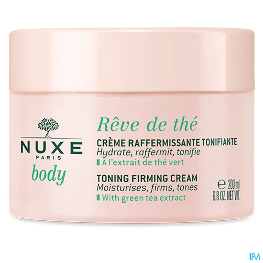 packshot van Nuxe Body Rêve de Thé Tonifiërende Verstevigende Crème 200 ml