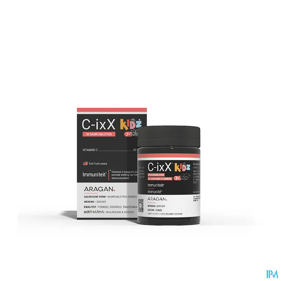 productshot van C-ixX Kidz met Vitamine C 30 Kauwtabletten