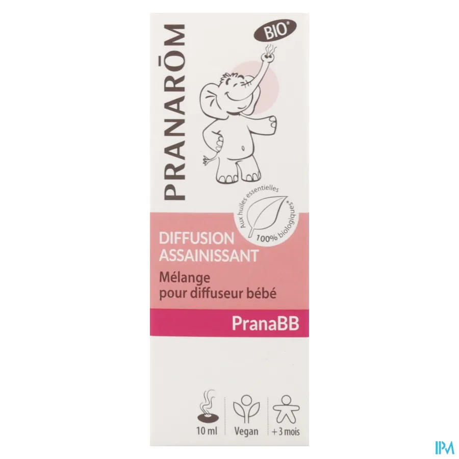 packshot van Pranarom PranaBB Verstuiving Gezuiverde Lucht 10 ml