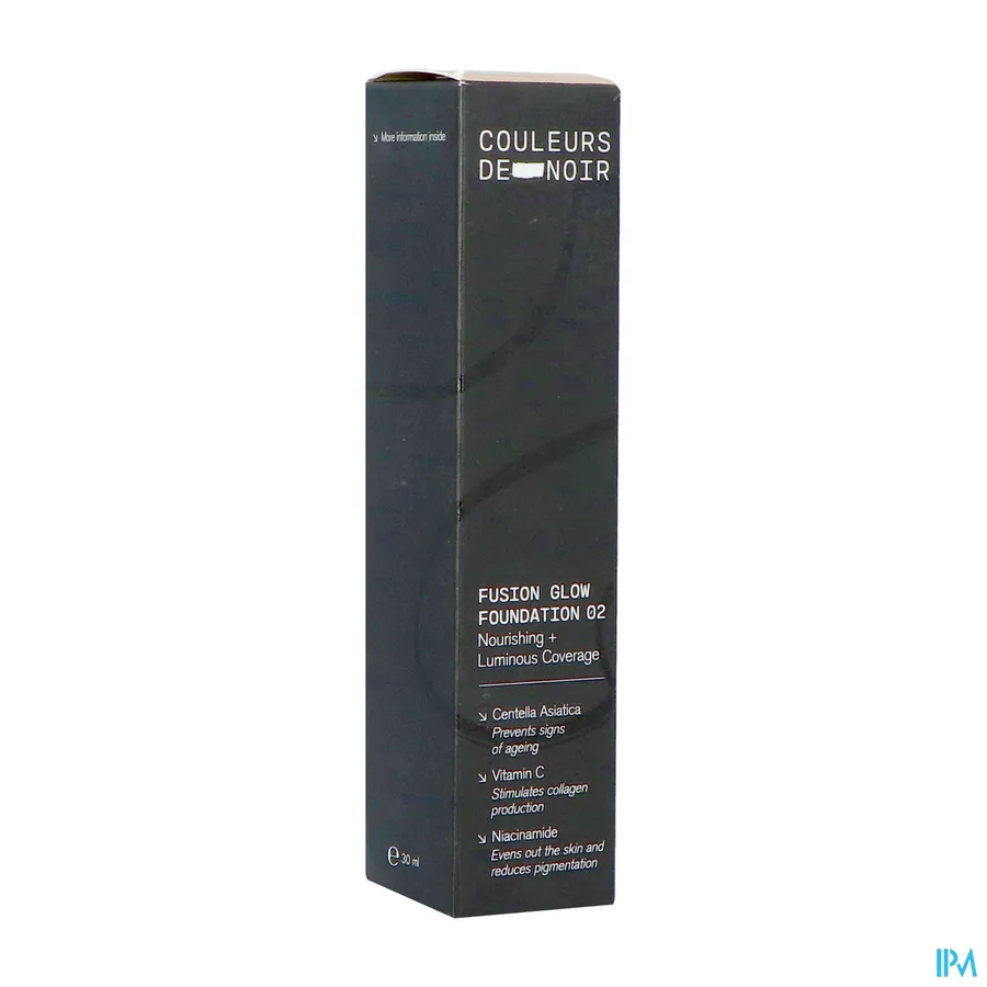 packshot van Couleurs de Noir Fusion Glow Foundation 02 Cool Neutral