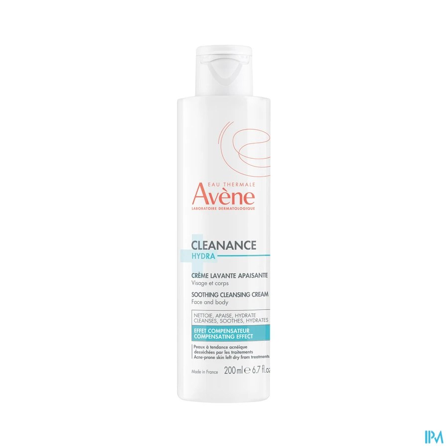 productshot van Avène Cleanance Hydra Wascrème 200 ml