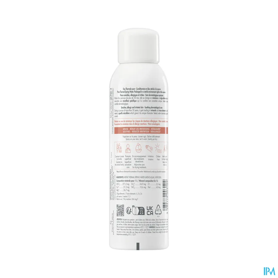 productshot van Avène Verzachtende Anti-Irriterende Thermaal Water Spray 150 ml