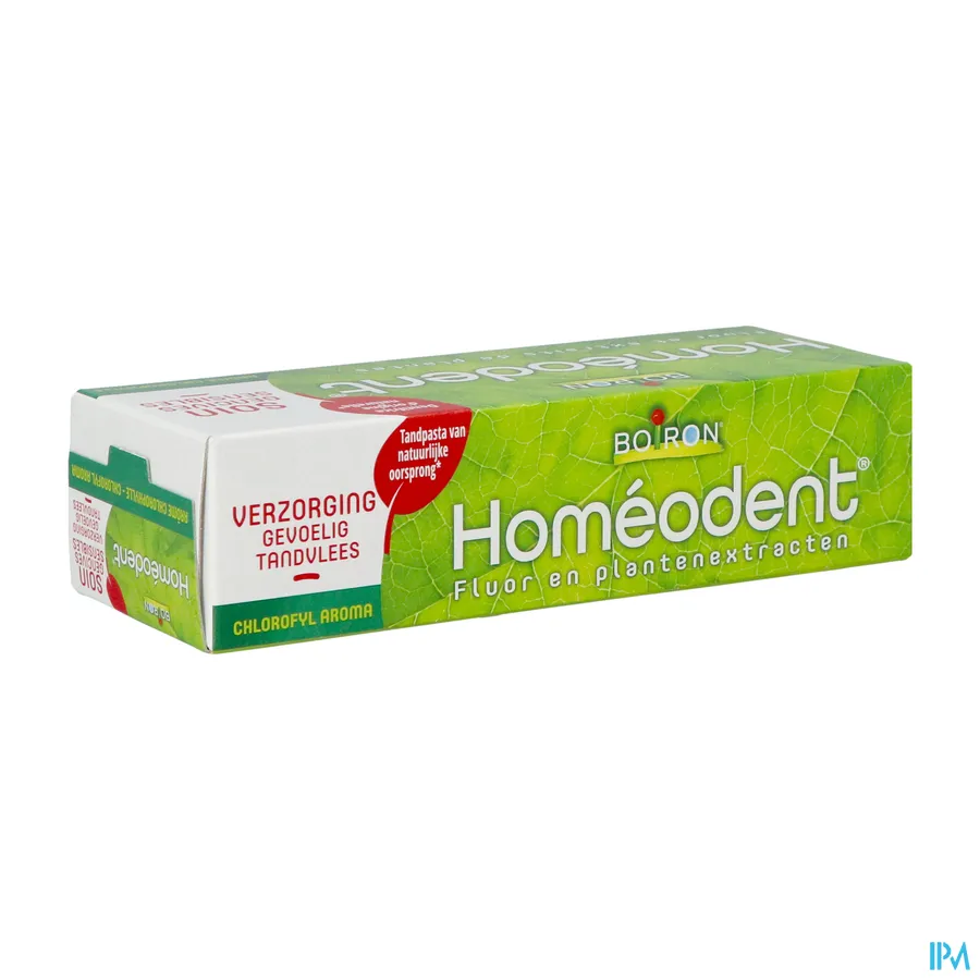 packshot van Homeodent Sensitive Gum Care Tandpasta Tube 75 ml