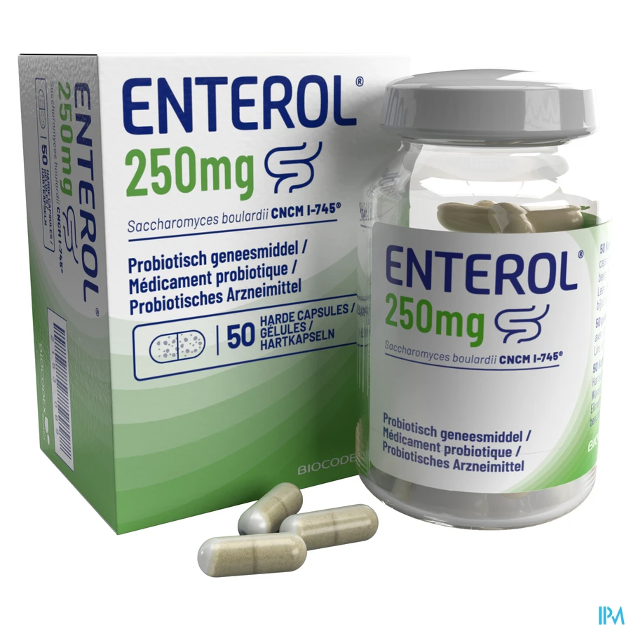 productshot van Enterol 50 Capsules