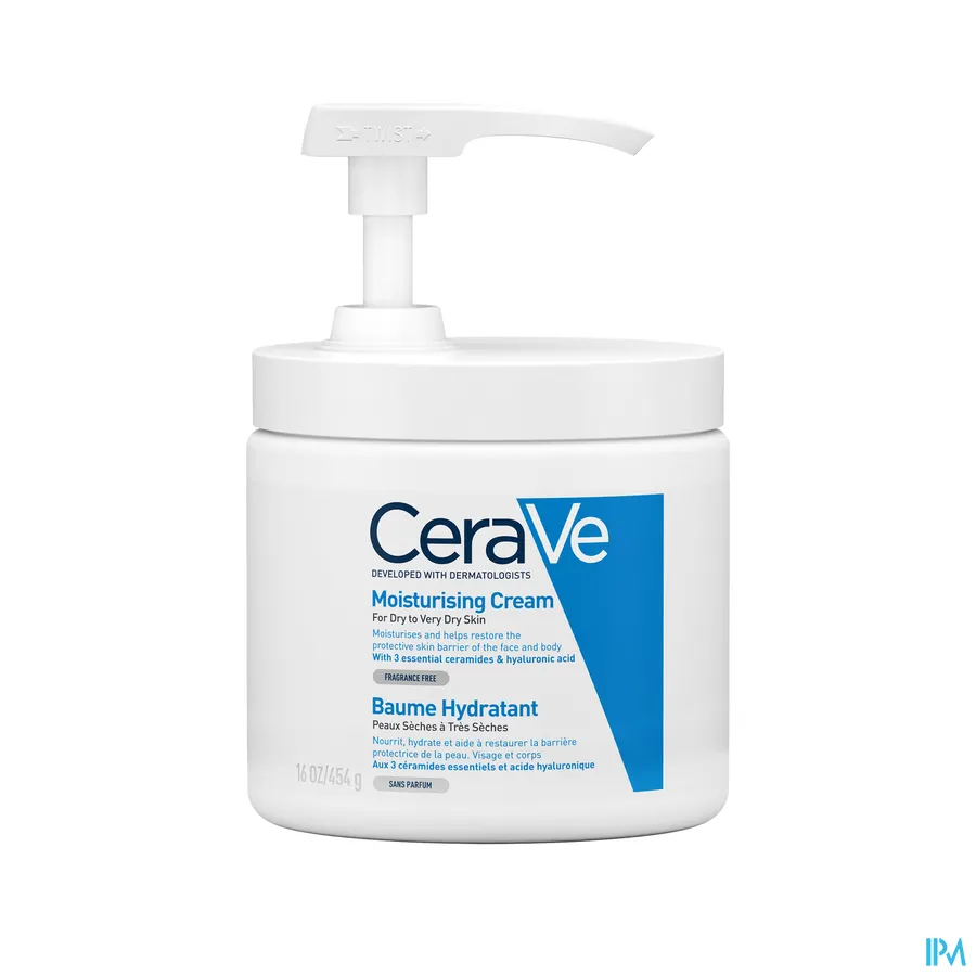 packshot van CeraVe Hydraterende Crème 454 g