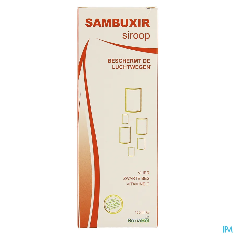 packshot van Soria Sambuxir Siroop 150 ml