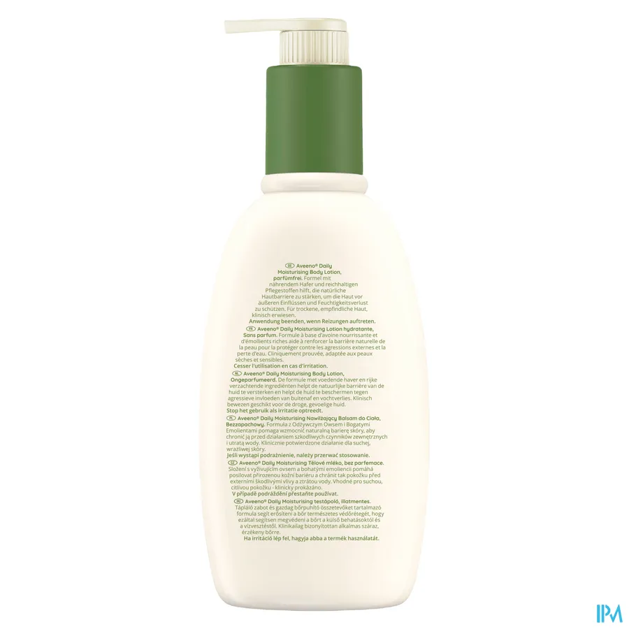 packshot van Aveeno Daily Moisturising Body Lotion 300 ml