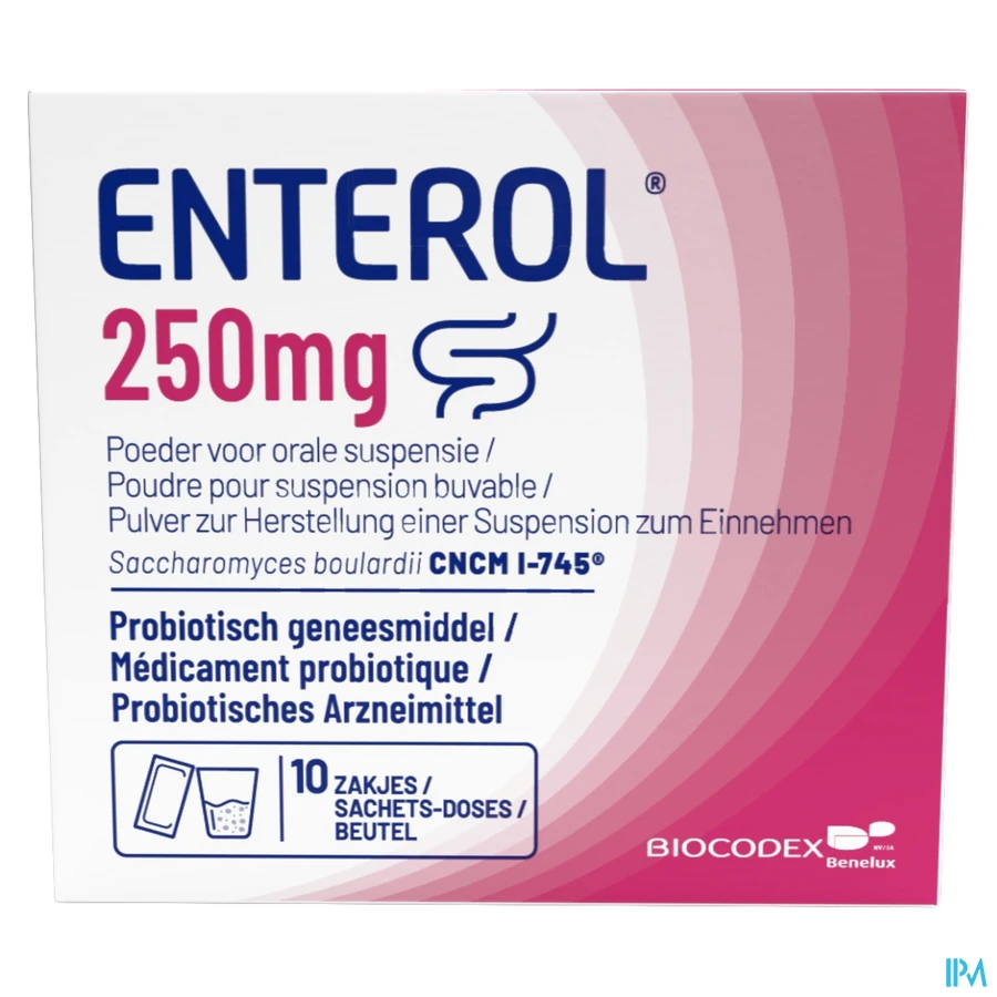 packshot van Enterol 20 Zakjes