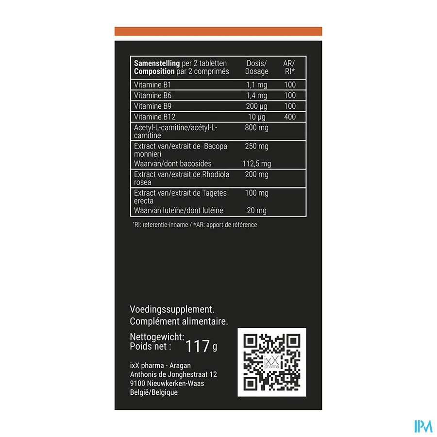 packshot van ExamixX 90 tabletten