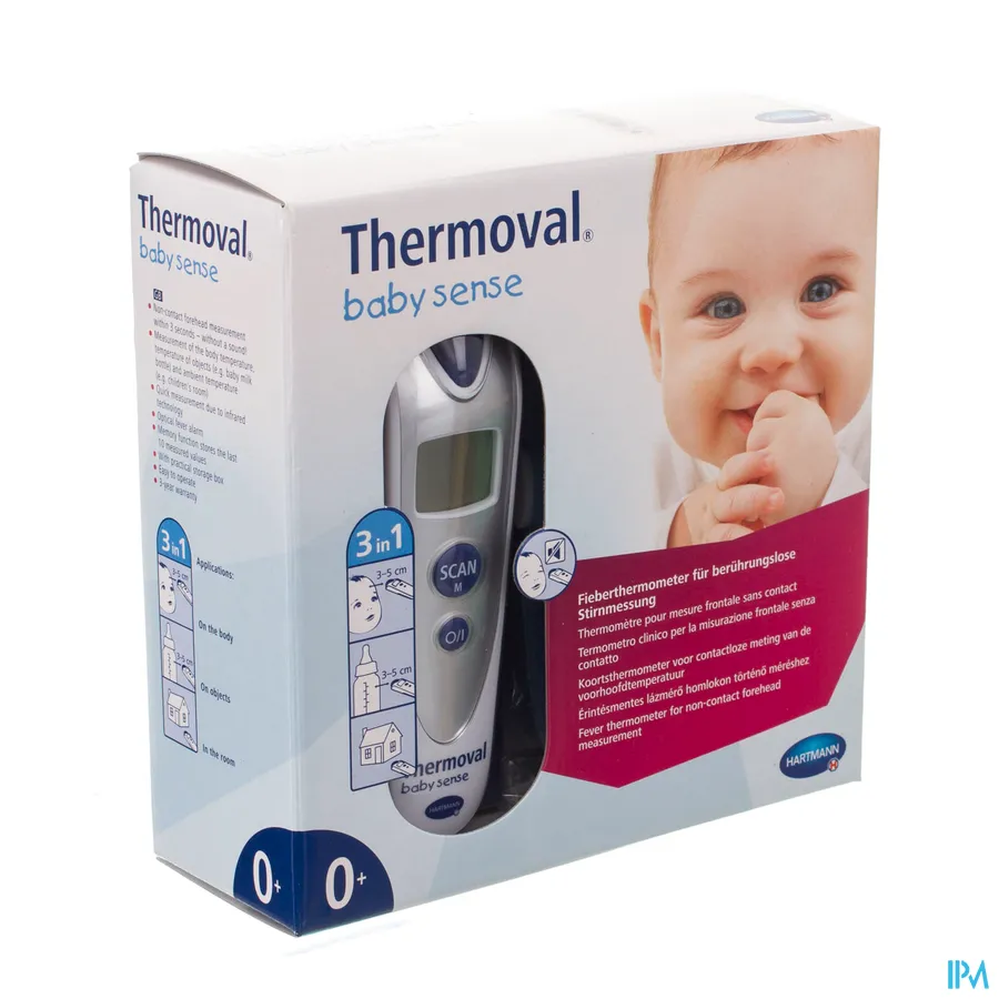 packshot van Thermoval Voorhoofdthermometer