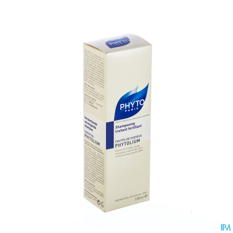 packshot van Phyto Phytolium Versterkende Verzorgende Shampoo tegen Haaruitval 125 ml