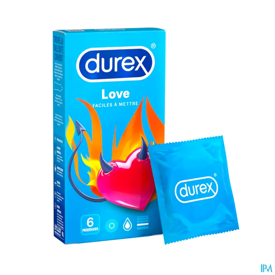 productshot van Durex Love 6 Condooms