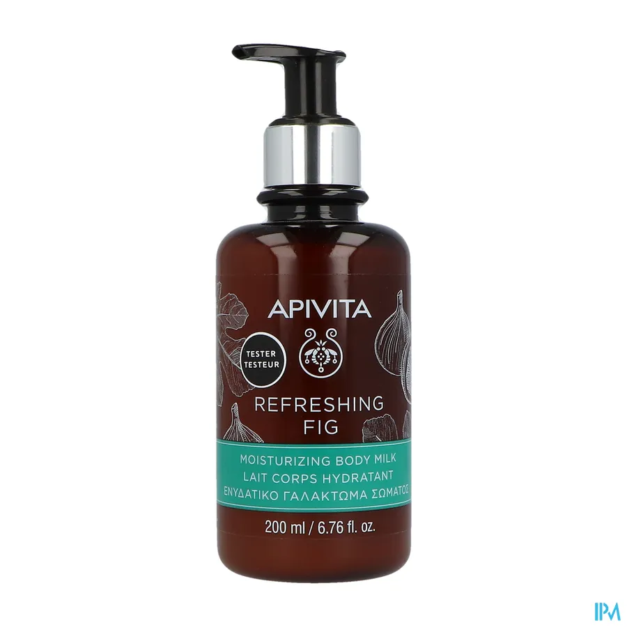 packshot van Apivita Refreshing Fig Hydraterende Lichaamsmelk 200 ml