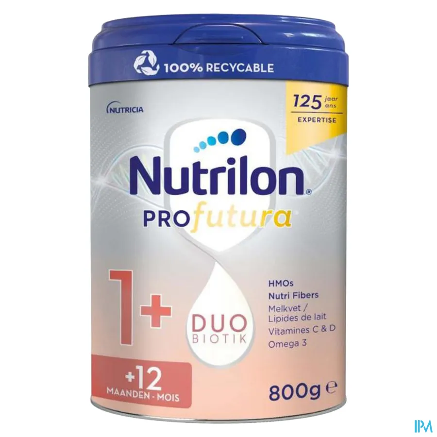 packshot van Nutrilon Profutura 1+ 800 g