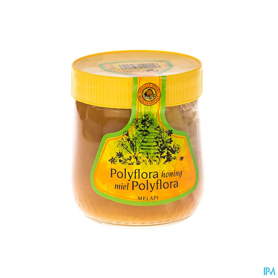 packshot van Melapi Polyflora Honing 500 g