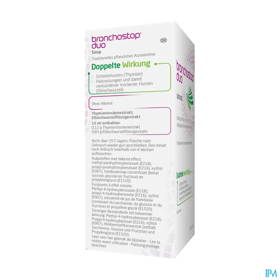 packshot van Bronchostop Duo 200ml