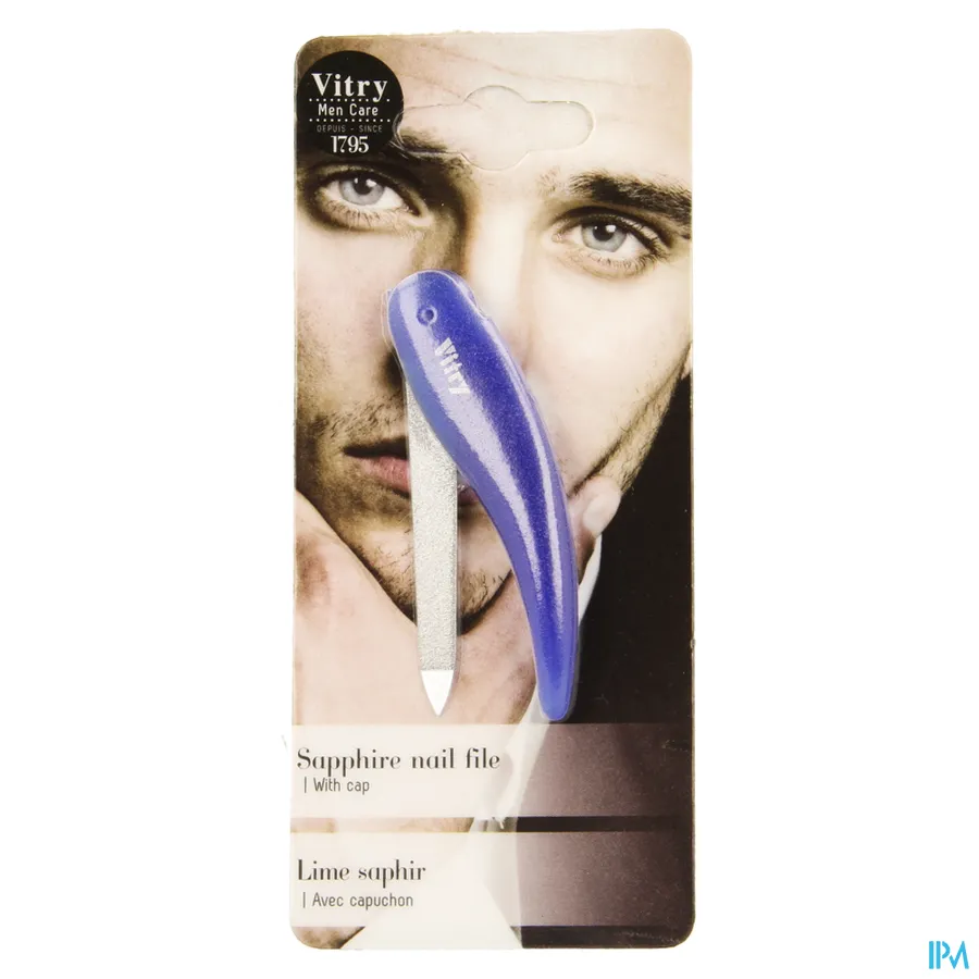 packshot van Vitry Nagelvijl in Saffier voor Manicure Plooibaar Zakformaat