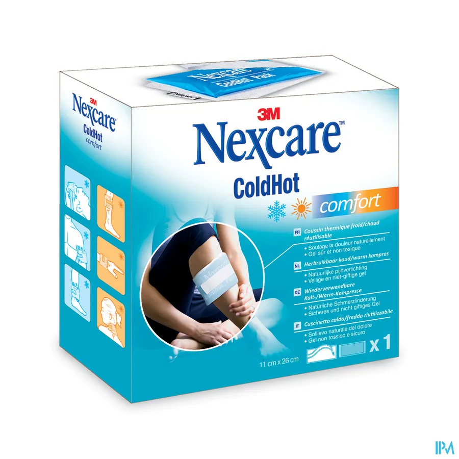 packshot van Nexcare 3m Coldhot Comfort 26,5x10cm