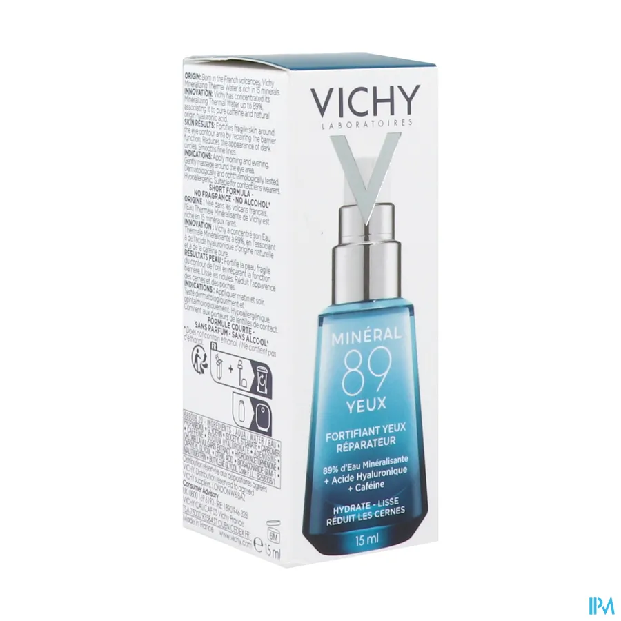packshot van Vichy Minéral 89 Ogen 15 ml