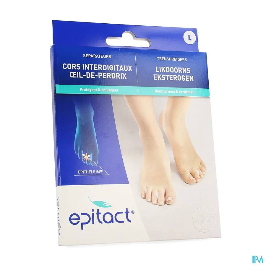 packshot van Epitact Teenspreiders voor Likdoorns en Eksterogen Maat Large