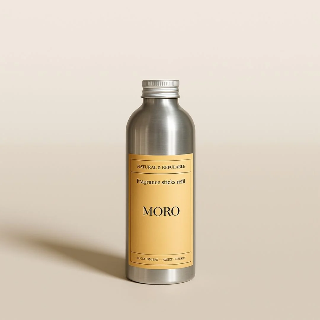 Moro Fragrance Stick Refill | Amber & Musk | 1 Refill 200ml
