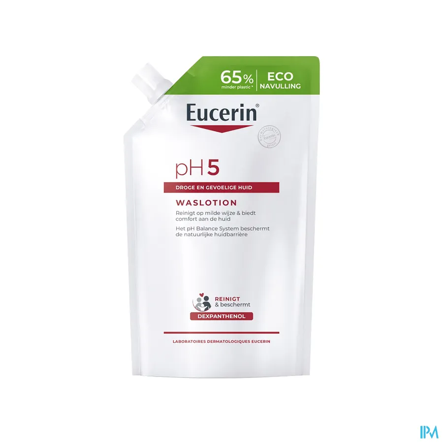 packshot van Eucerin PH5 Waslotion Navulling 400ml