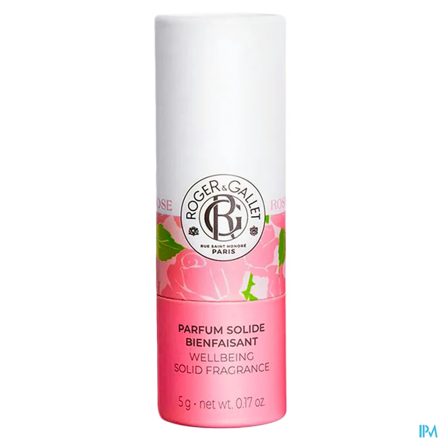 packshot van Roger & Gallet Rose Parfum Solide Concrete 5 g