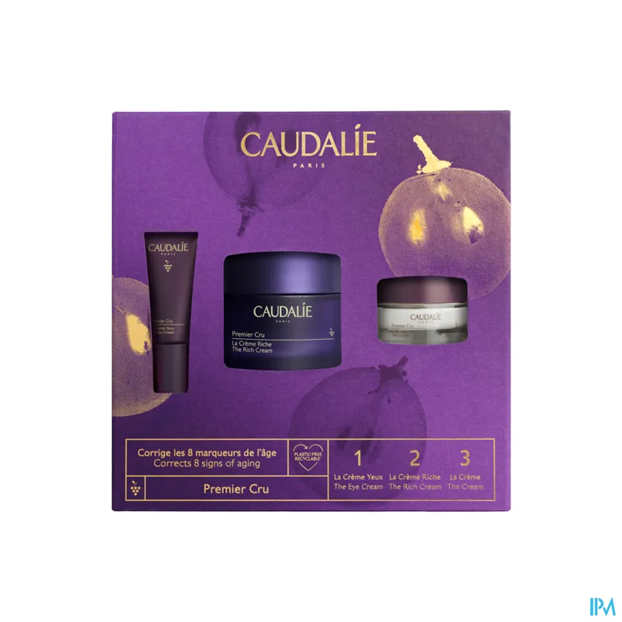 packshot van Caudalie Premier Cru Geschenkset 1 set