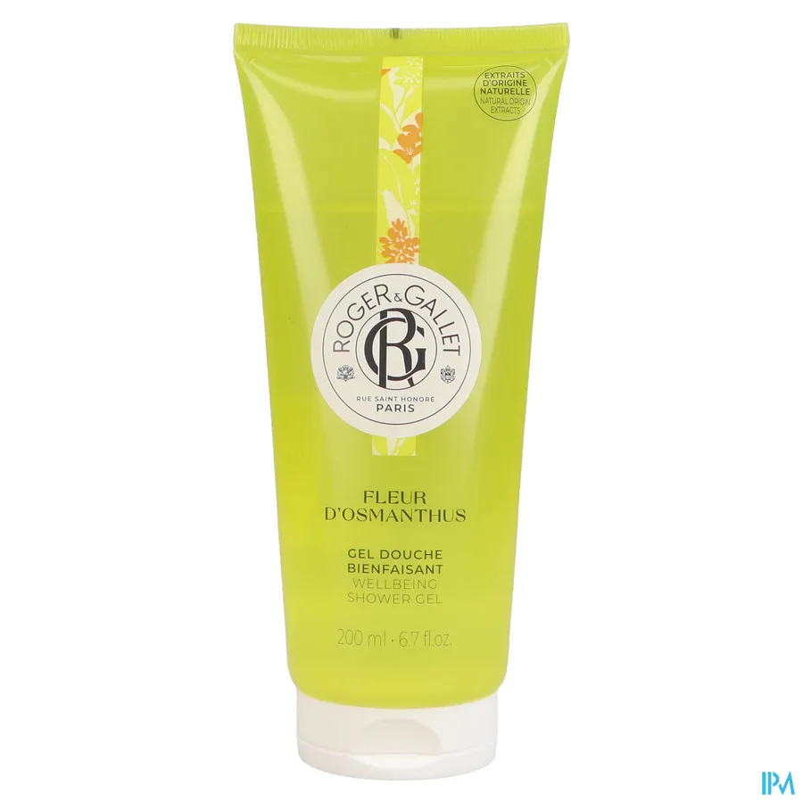 packshot van Roger & Gallet Fleur d'Osmanthus Douchegel 200 ml