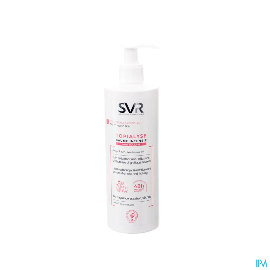 packshot van SVR Topialyse Intensieve Balsem 400 ml