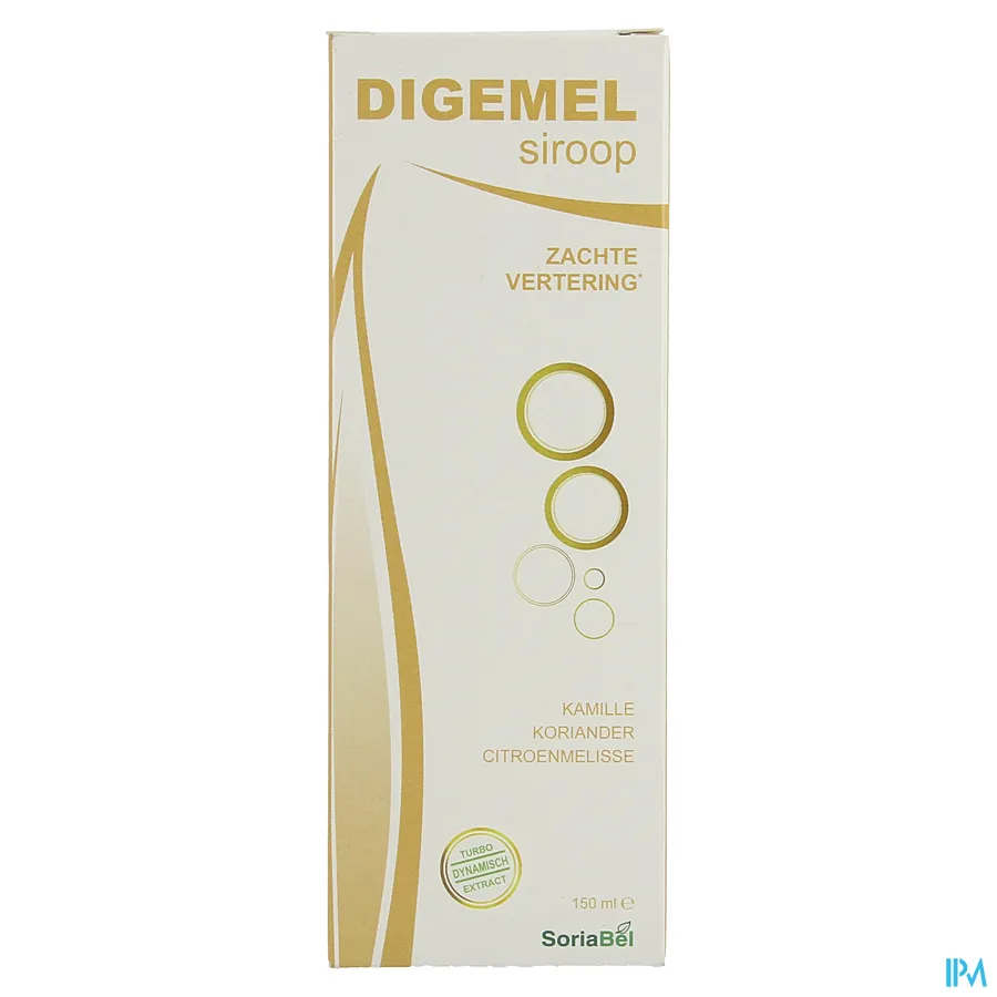 packshot van Soria Digemel Siroop 150 ml