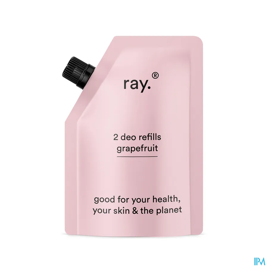 packshot van Ray | 2 Deo Refills Grapefruit | 100 ml