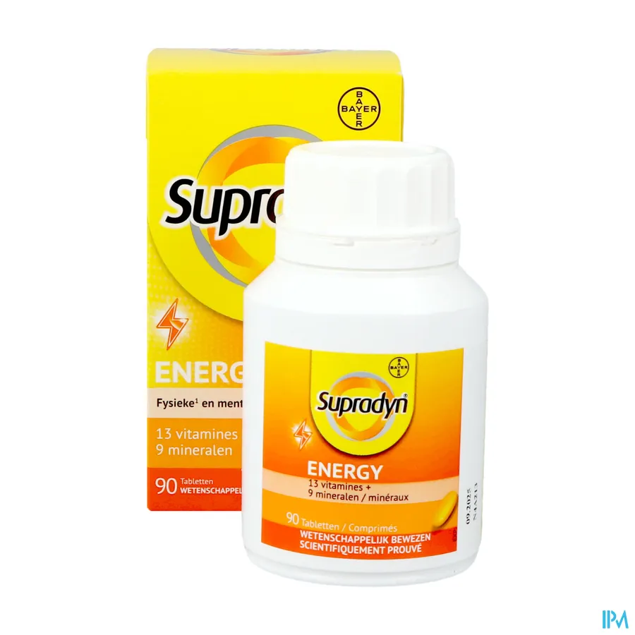 productshot van Supradyn Energy 90 tabletten