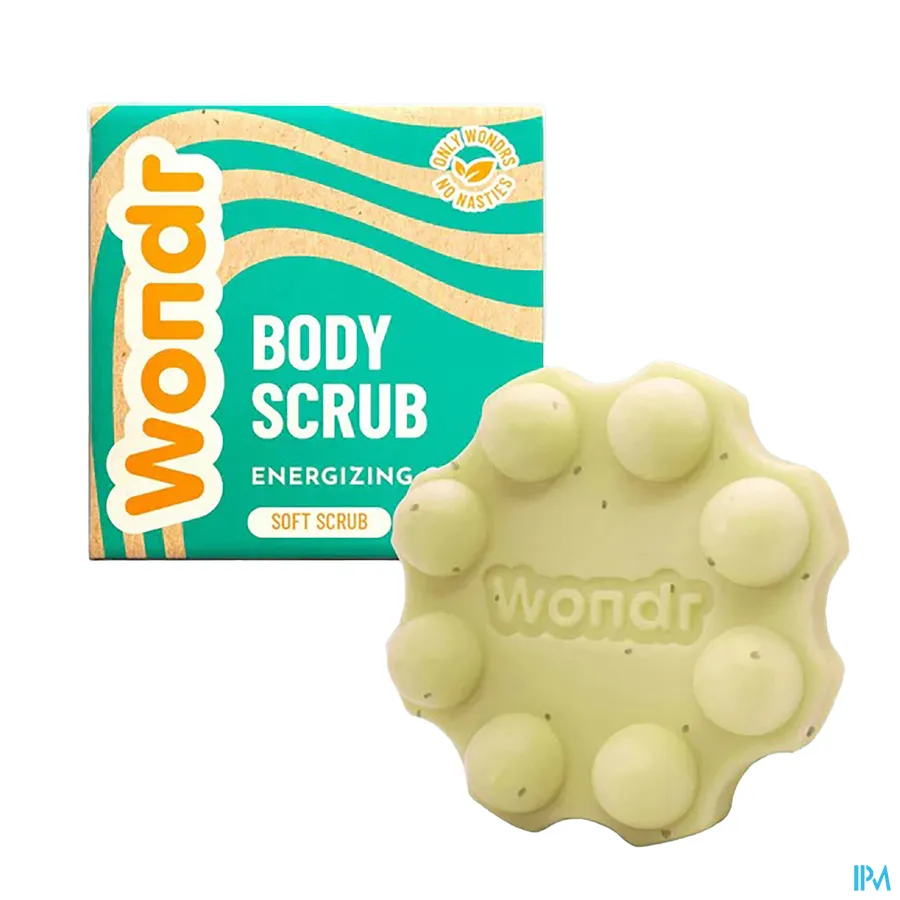 productshot van WONDR Body Scrub Energizing Ginger 110 g
