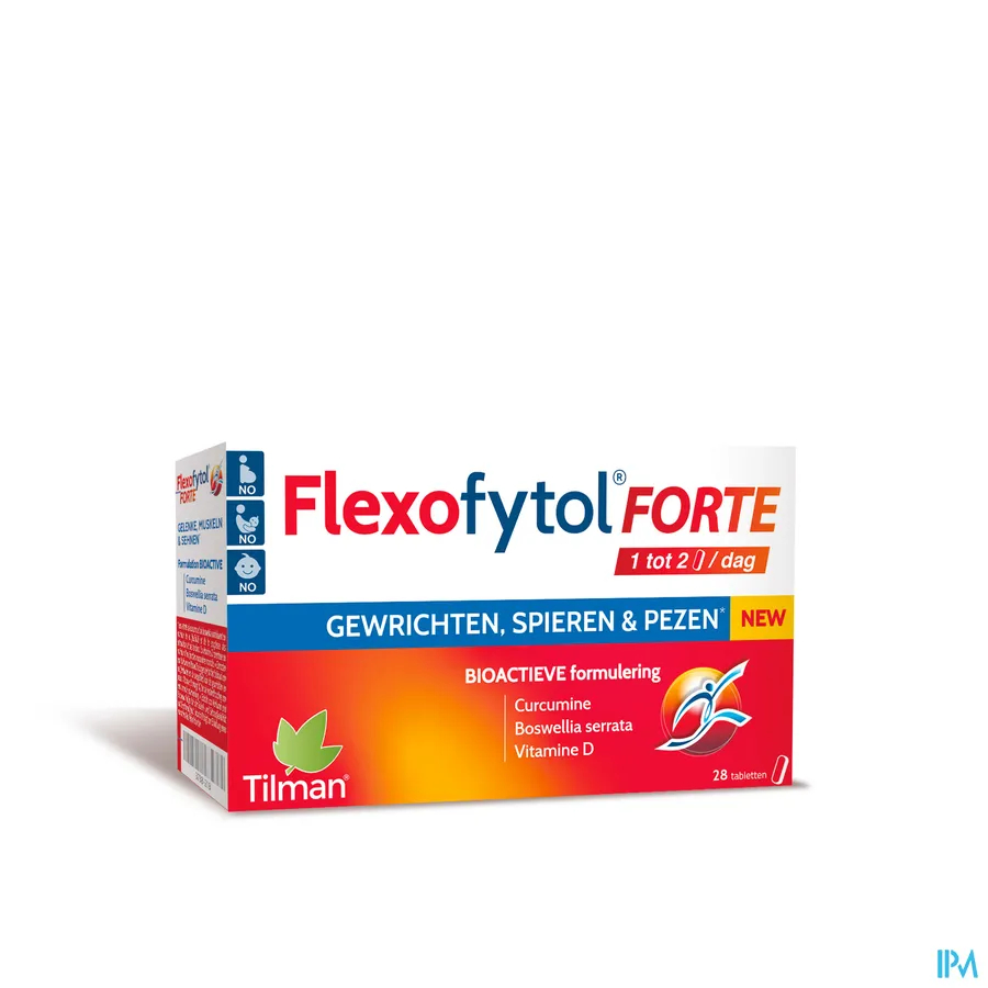 packshot van Flexofytol Forte 28 Tabletten
