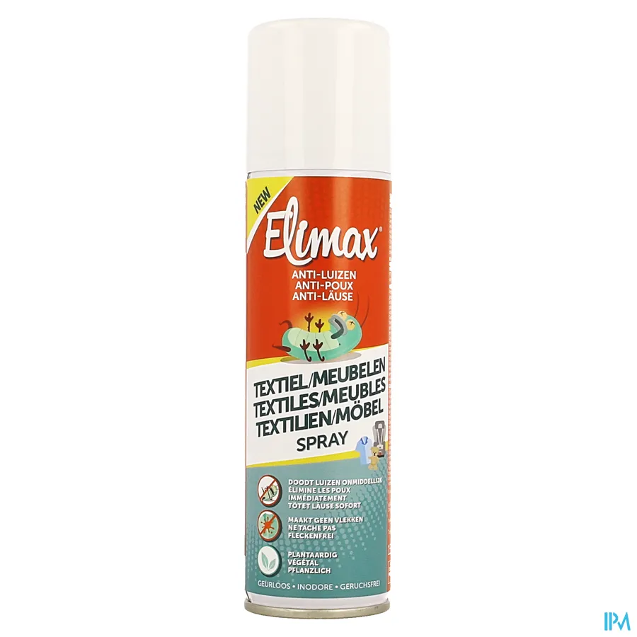 packshot van Elimax Anti-luizen Spray Textiel & Meubelen 150 ml