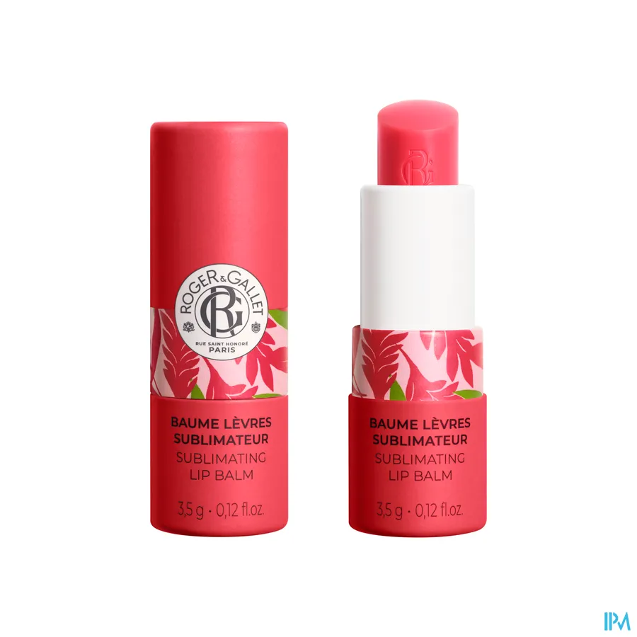 productshot van Roger & Gallet Lippenbalsem 3,5 g Gingembre Rouge