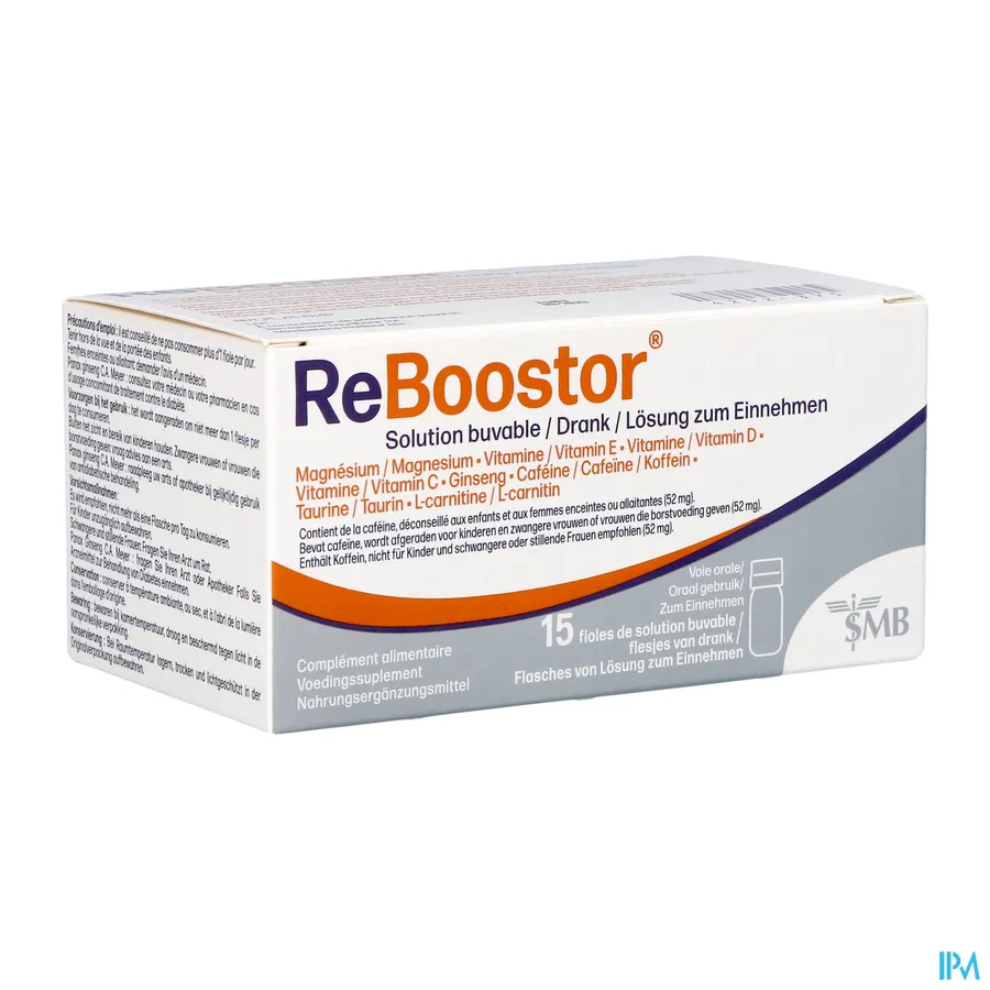 packshot van ReBoostor 15 flesjes