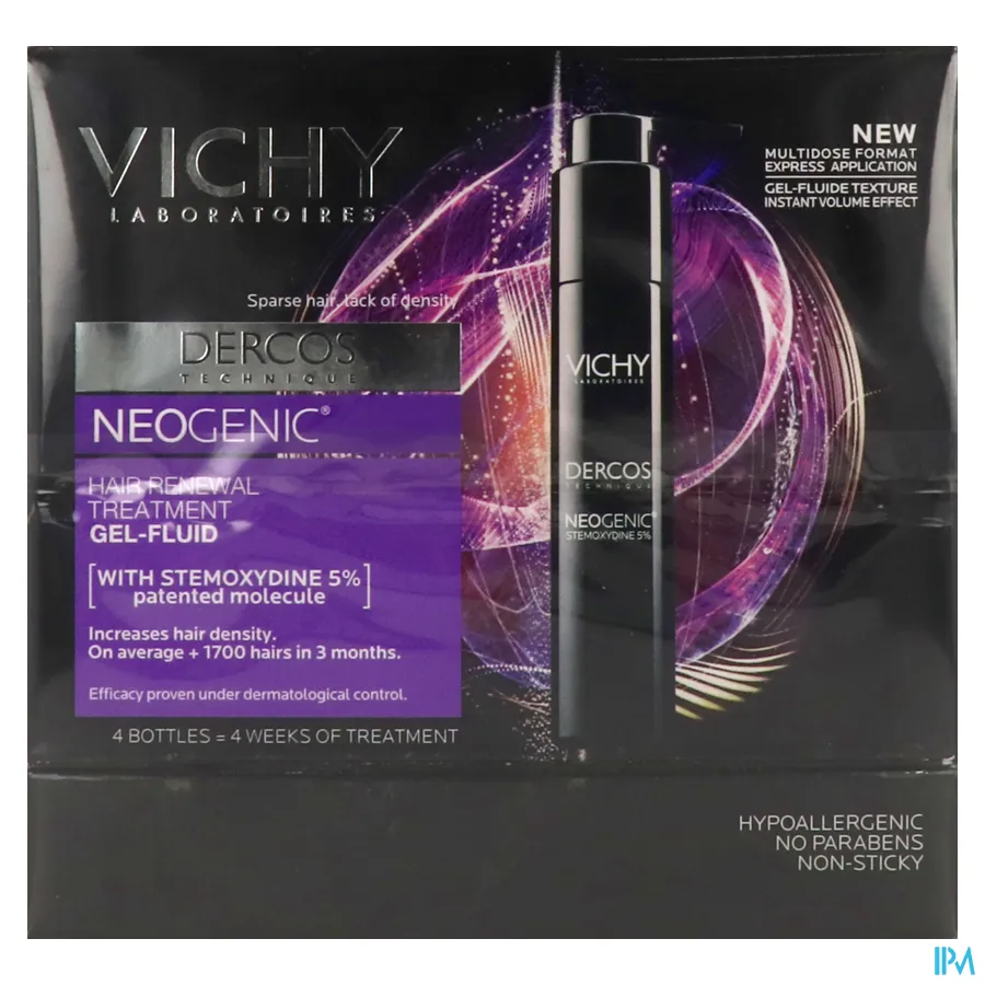 packshot van Vichy Dercos Neogenic Gel 4x42ml