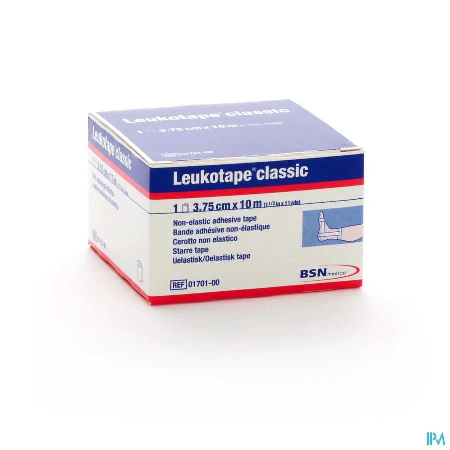 packshot van Leukotape Classic 3,75 cm x 10 m 1 stuk