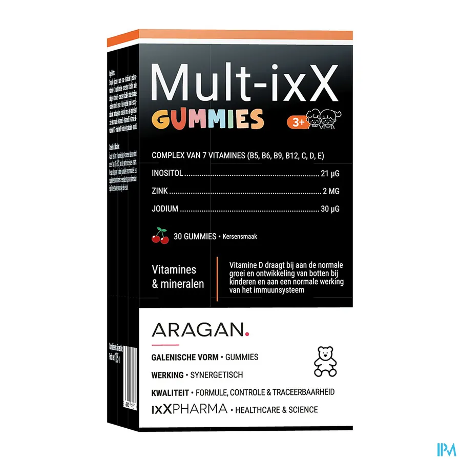 packshot van Multi-ixX Gummies 30 gummies