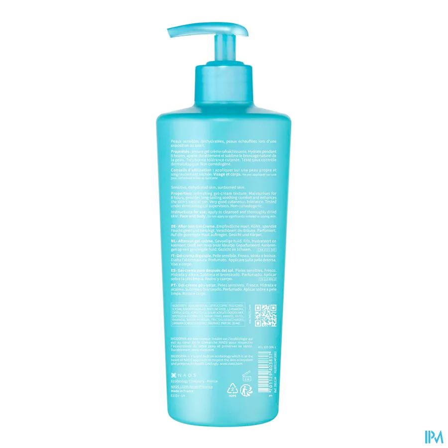 productshot van Bioderma Photoderm Gel Crème After Sun 500 ml