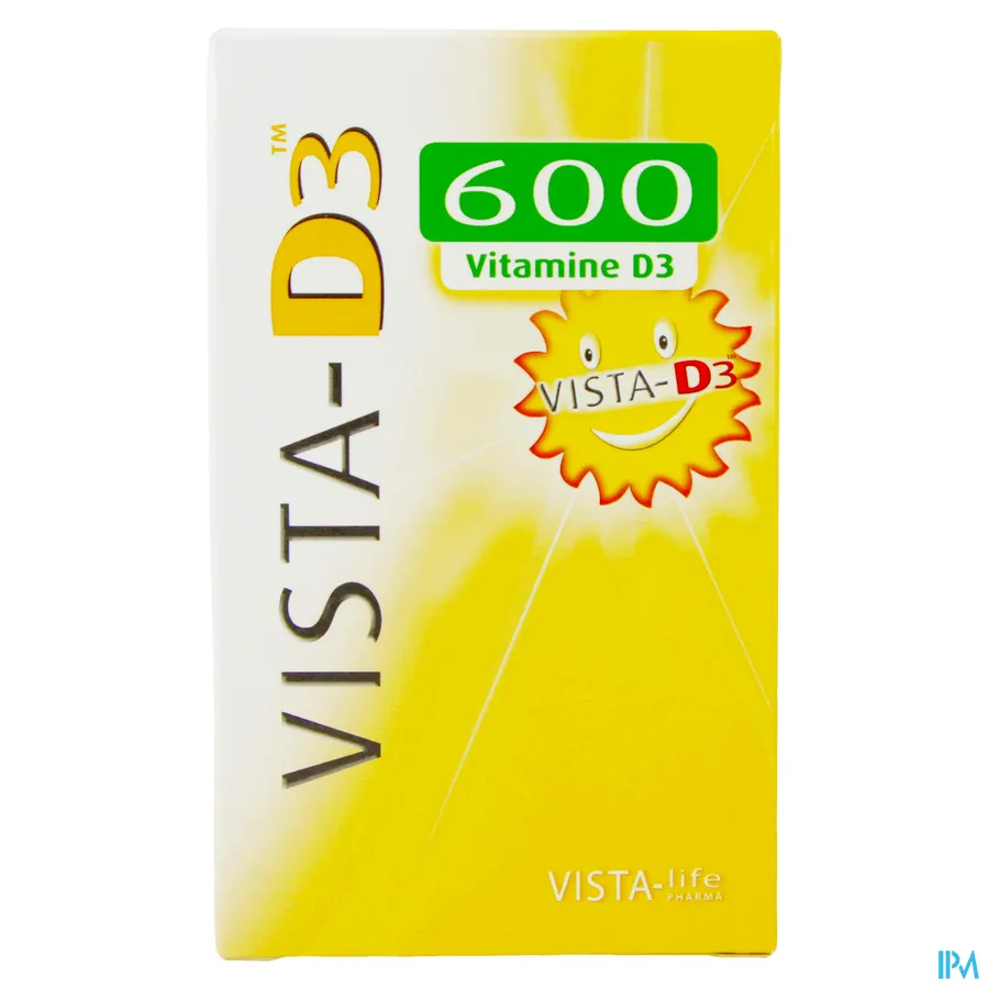 packshot van Vista D3 600 120 smelttabletten