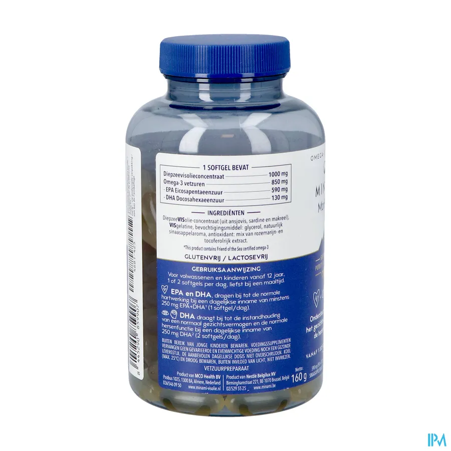 productshot van Minami MorEPA 120 softgels