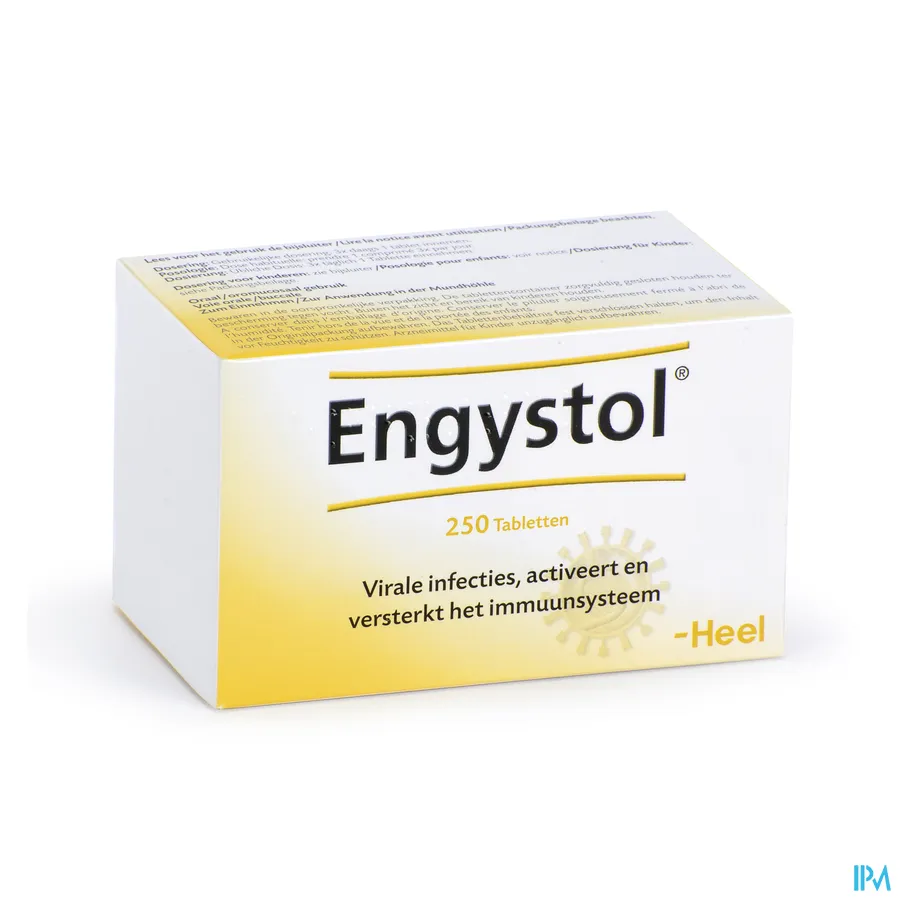 packshot van Heel Engystol 250 Tabletten