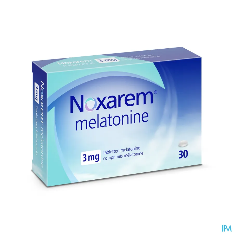 packshot van Noxarem Melatonine 3 mg - 30 Tabletten