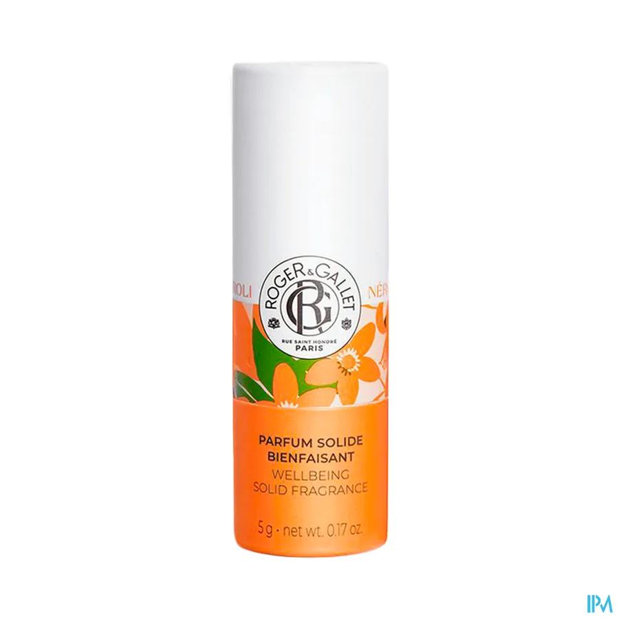 packshot van Roger & gallet Neroli Parfum Solide Concrete 5g