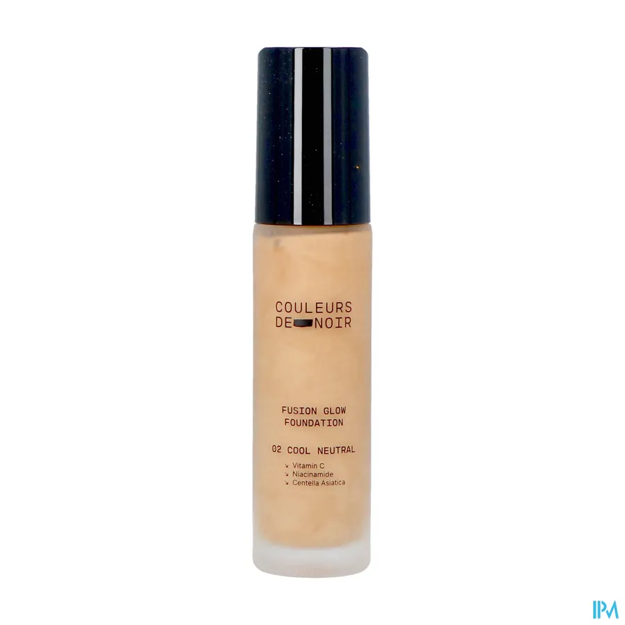 productshot van Couleurs de Noir Fusion Glow Foundation 02 Cool Neutral